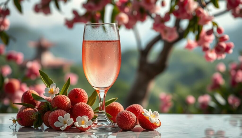 Chinesischer Lychee-Wein