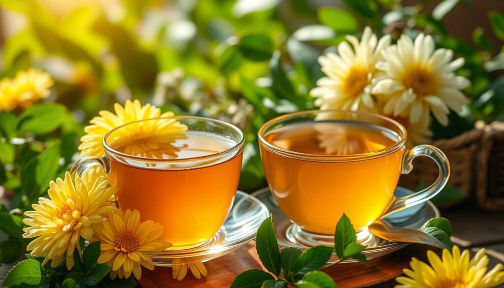 Chrysanthementee und seine gesundheitlichen Vorteile
