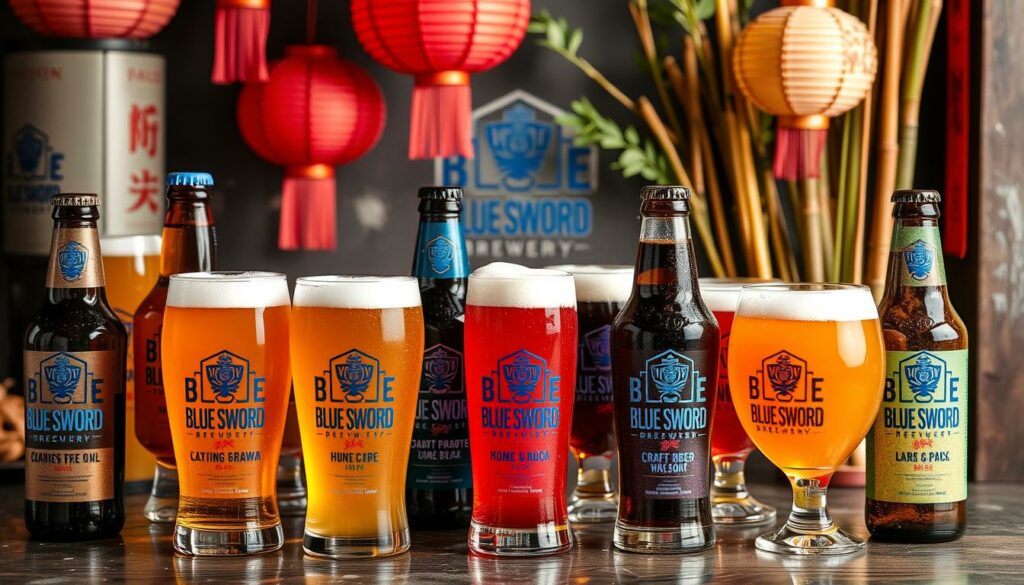 Craft-Bier-Sorten von Blue Sword