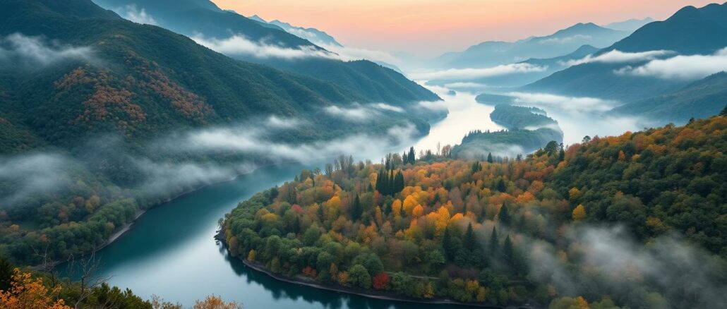 Heilongjiang-Landschaft Heilongjiang Landschaft