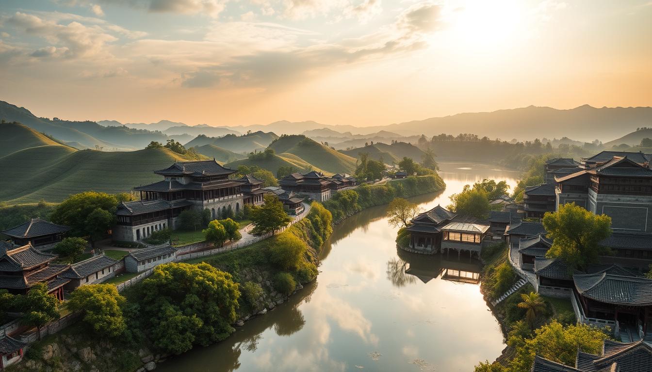 Henan Provinz Landschaft
