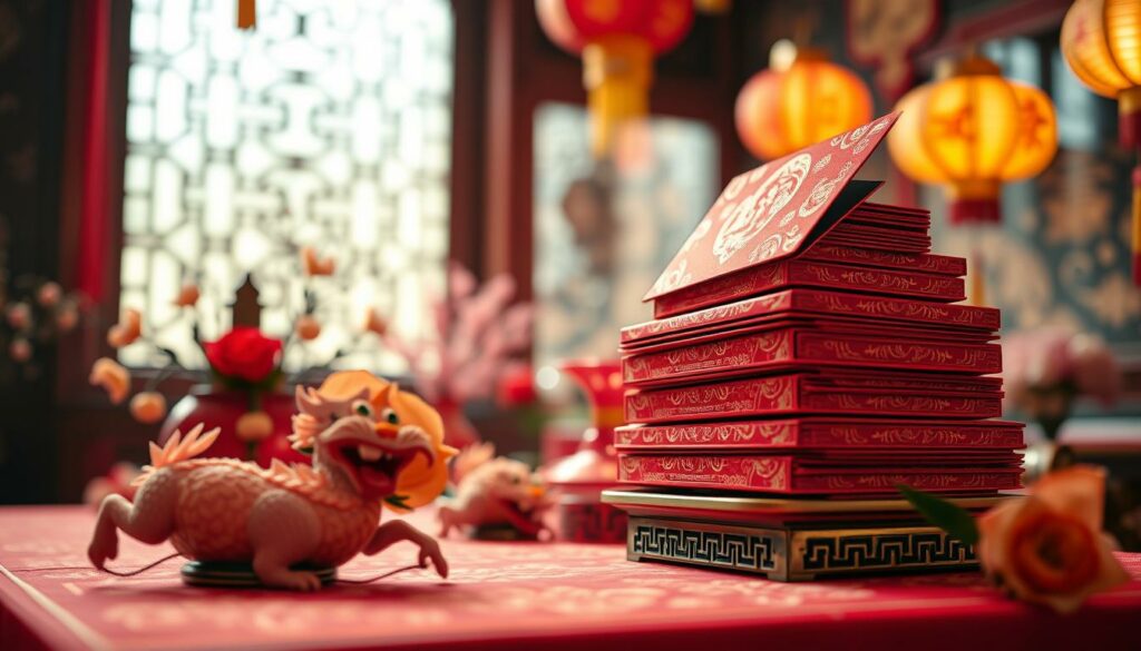 Hongbao Tradition beim chinesischen Neujahrsfest