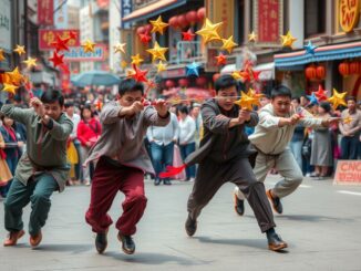 Jian Zi Xing (Schleuder-Stern-Spiel)