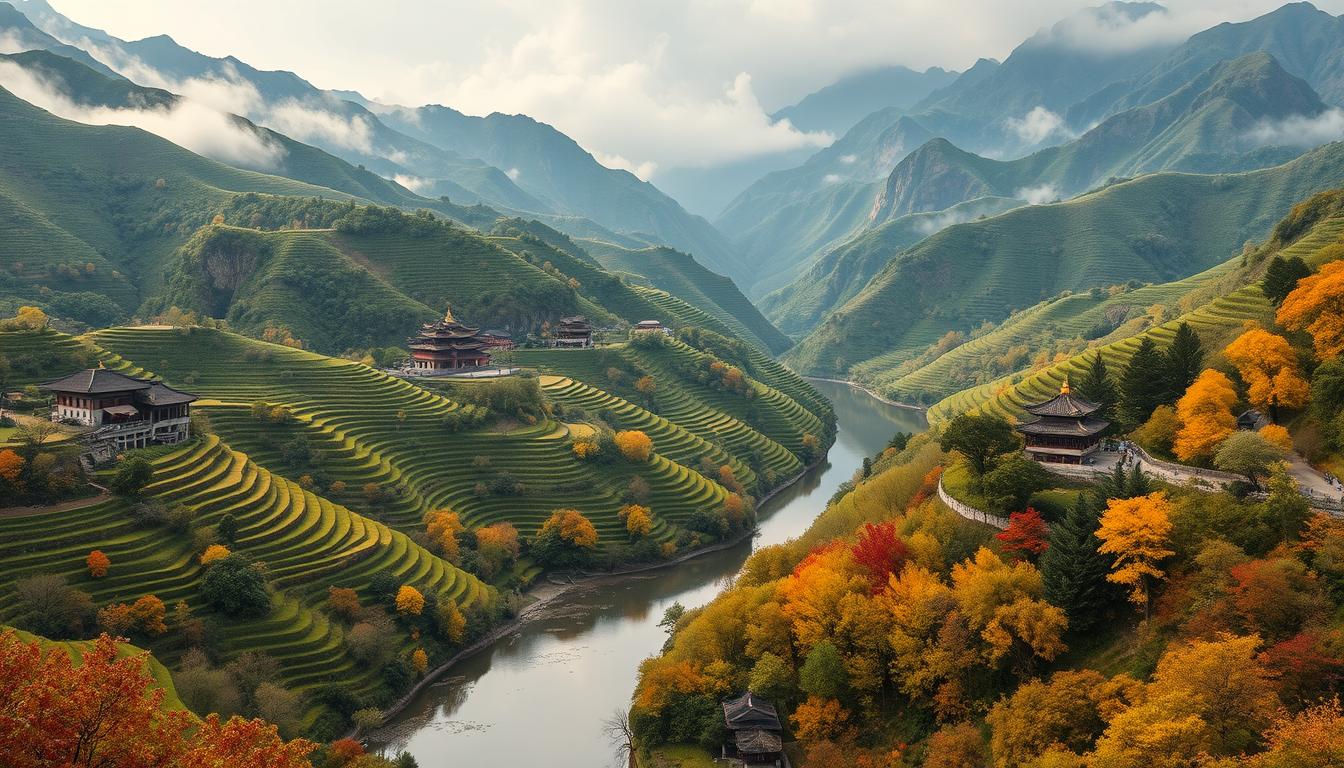 Jiangxi Landschaft