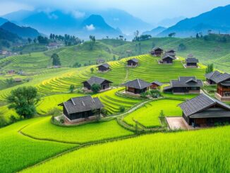 Landschaft in Anhui