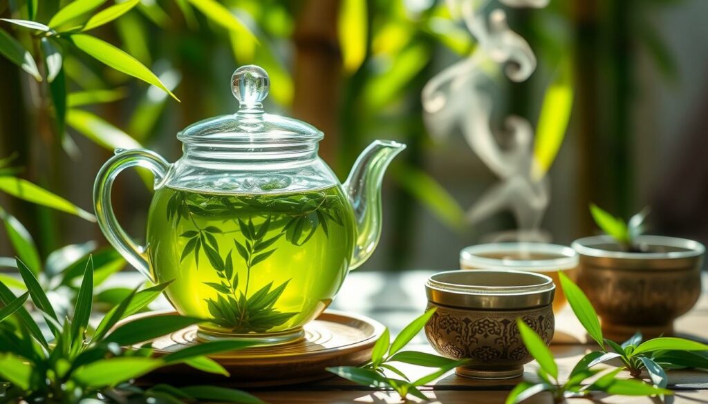 Longjing-Tee als gesundes Getränk