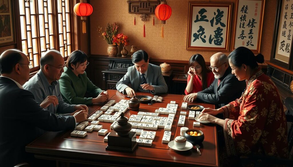 Mahjong-Etikette
