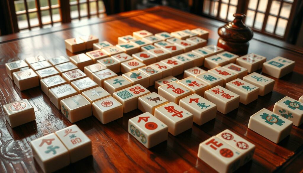 Mahjong-Steine Symbolik