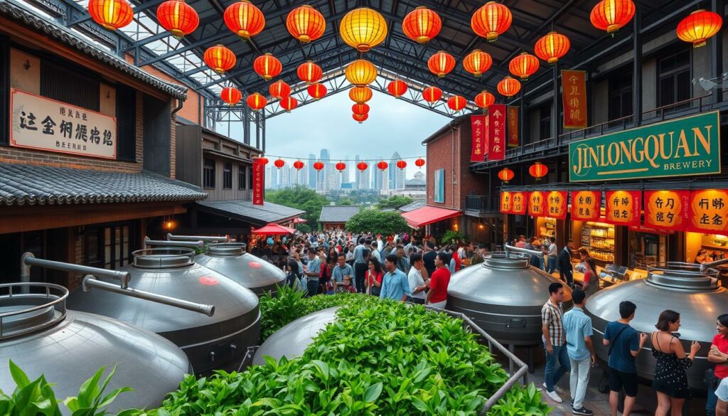 Marktexpansion Jinlongquan Brewery
