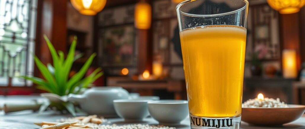 Nuomijiu-klebriger-Reiswein Nuomijiu - klebriger Reiswein