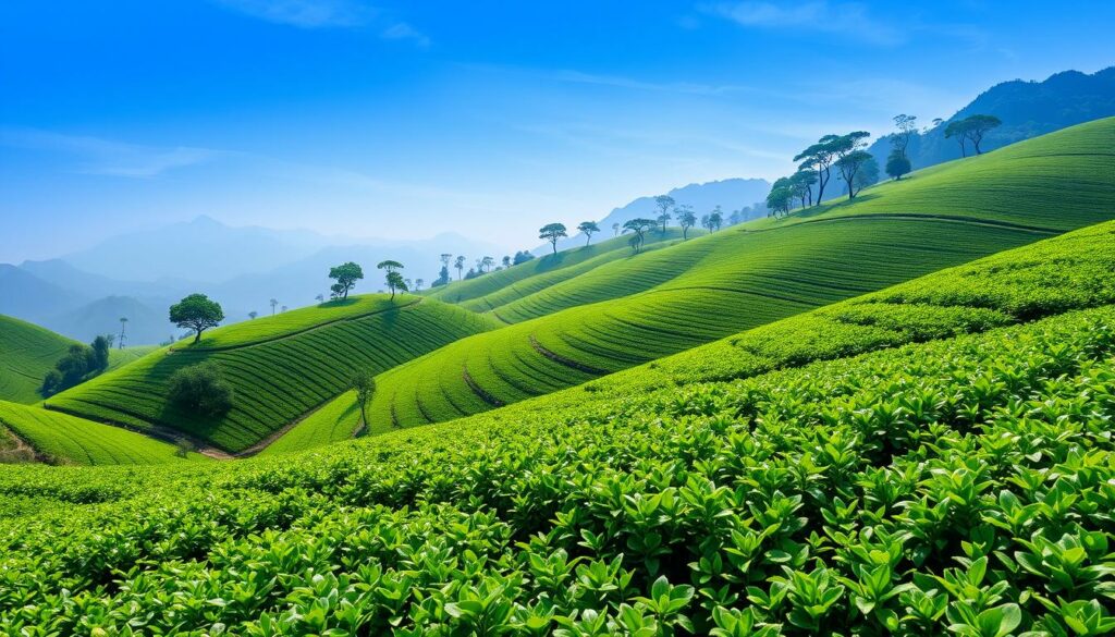 Oolong-Tee Anbaugebiete in Fujian