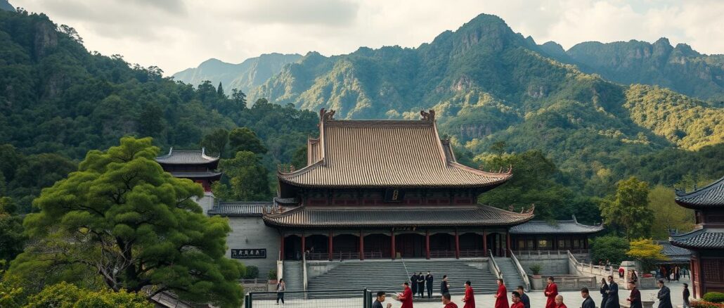 Shaolin-Kloster-Henan Shaolin-Kloster, Henan