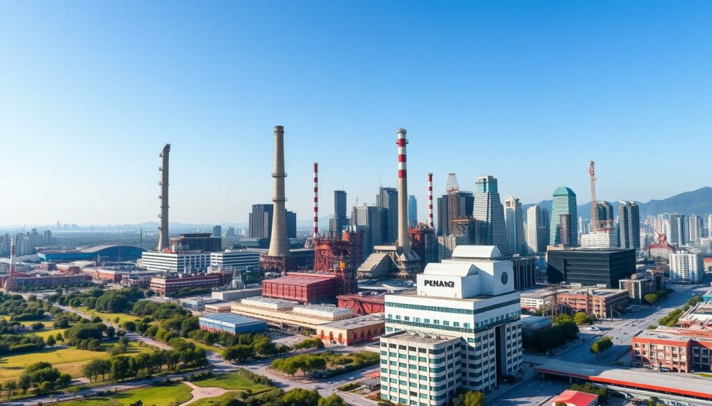 Tangshan Industriestadt