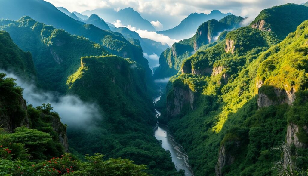 Wuyi-Berge in Fujian